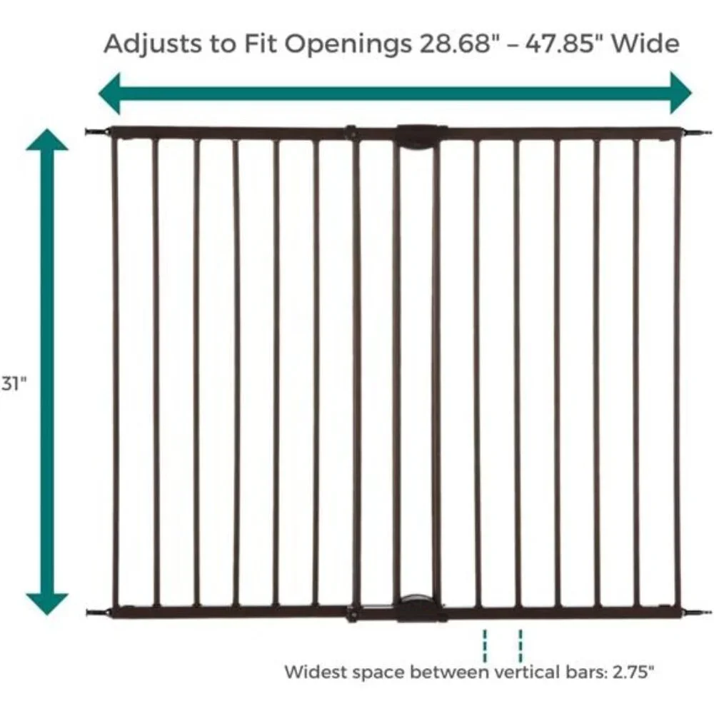 Windsor Walk Thru Pet Gate: 28.68
